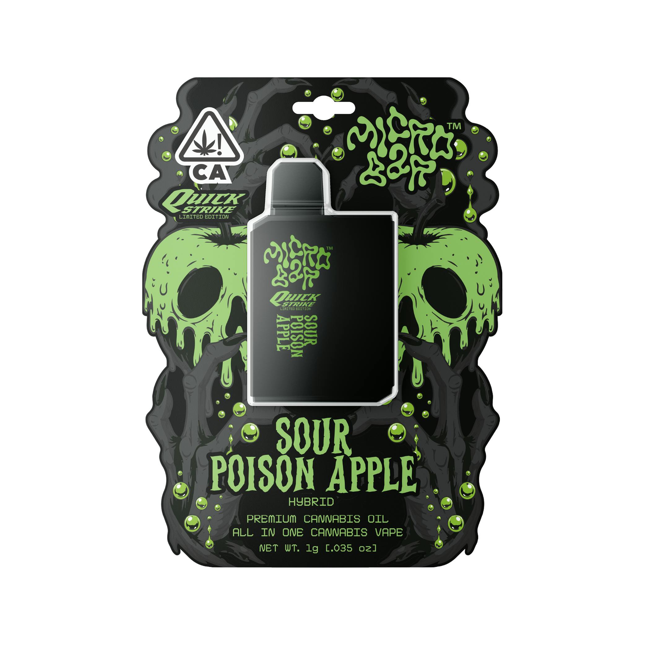 Sour Poison Apple (Hybrid) - 1g AIO