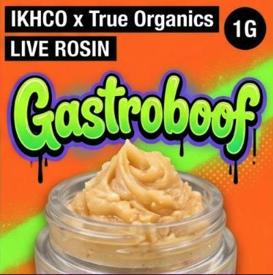 IKHCO x True Organics | Gastroboof | Live Rosin | 1g
