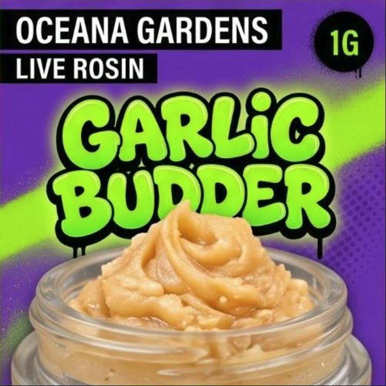 Garlic Budder | Live Rosin | 1g