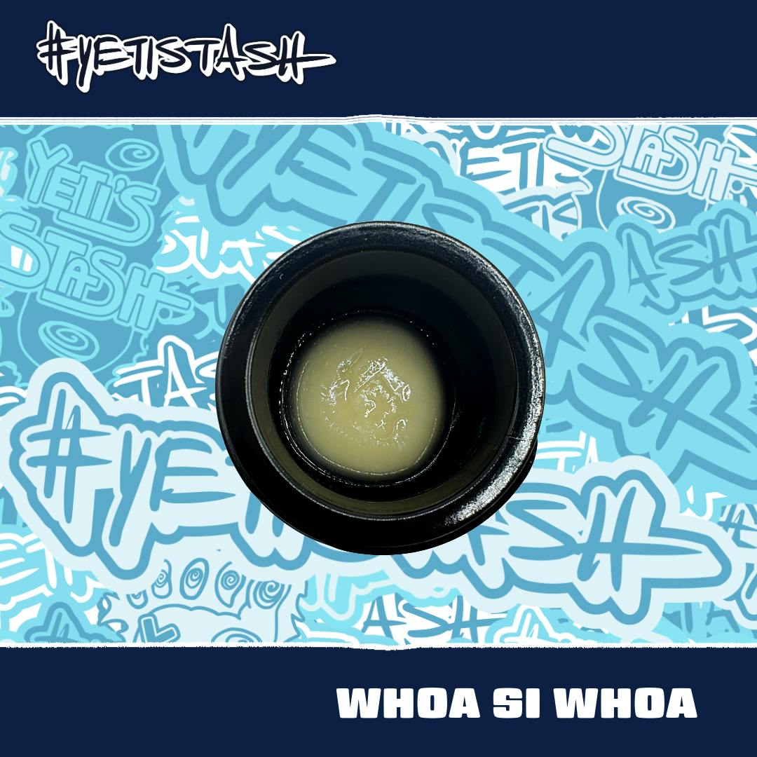 Yetistash | Whoa Si Whoa | Live Rosin | 1G Jar