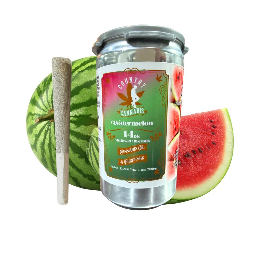 Watermelon | Infused Preroll Joint | 14 pk | 14g