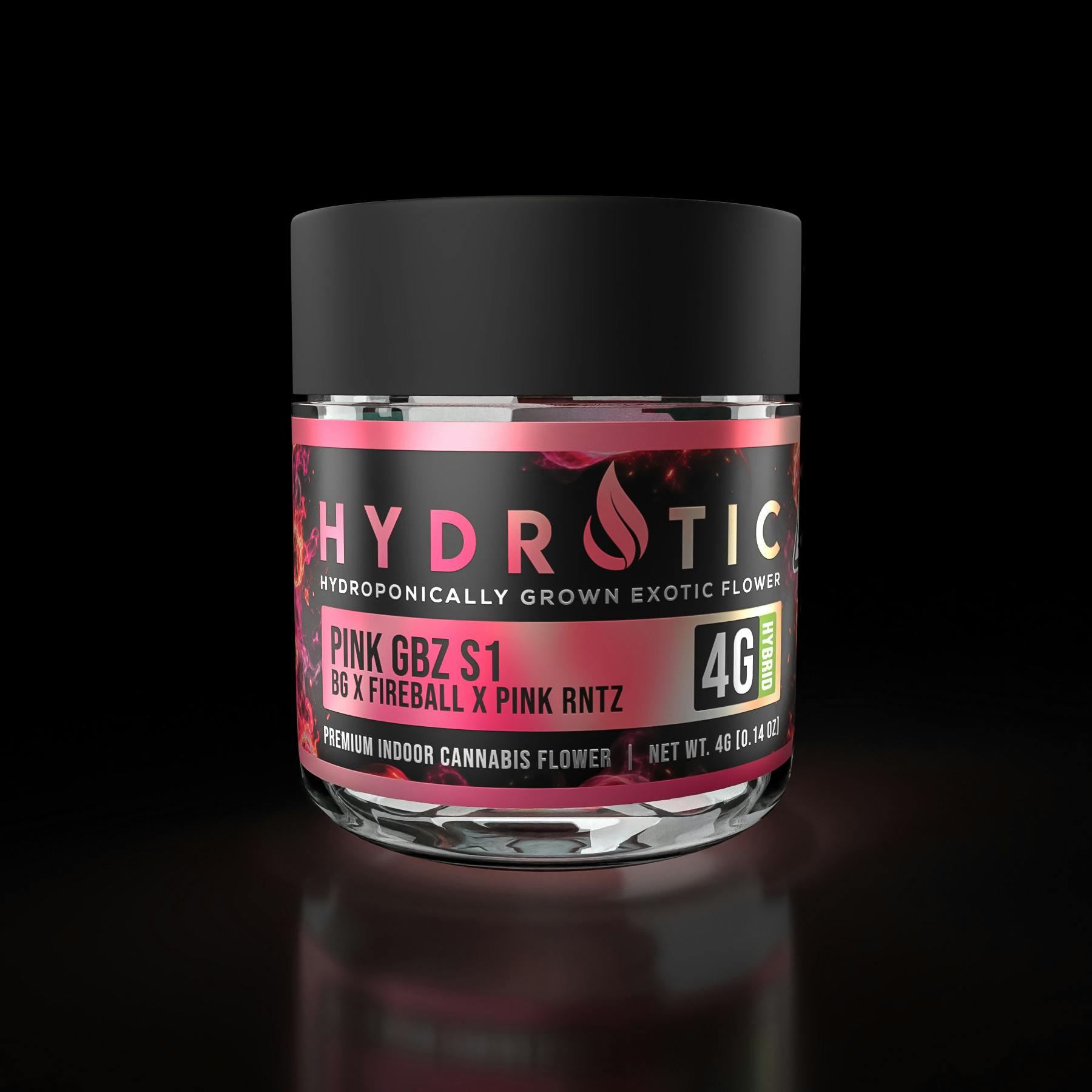 Pink GBZ S1 4 Gram Jars