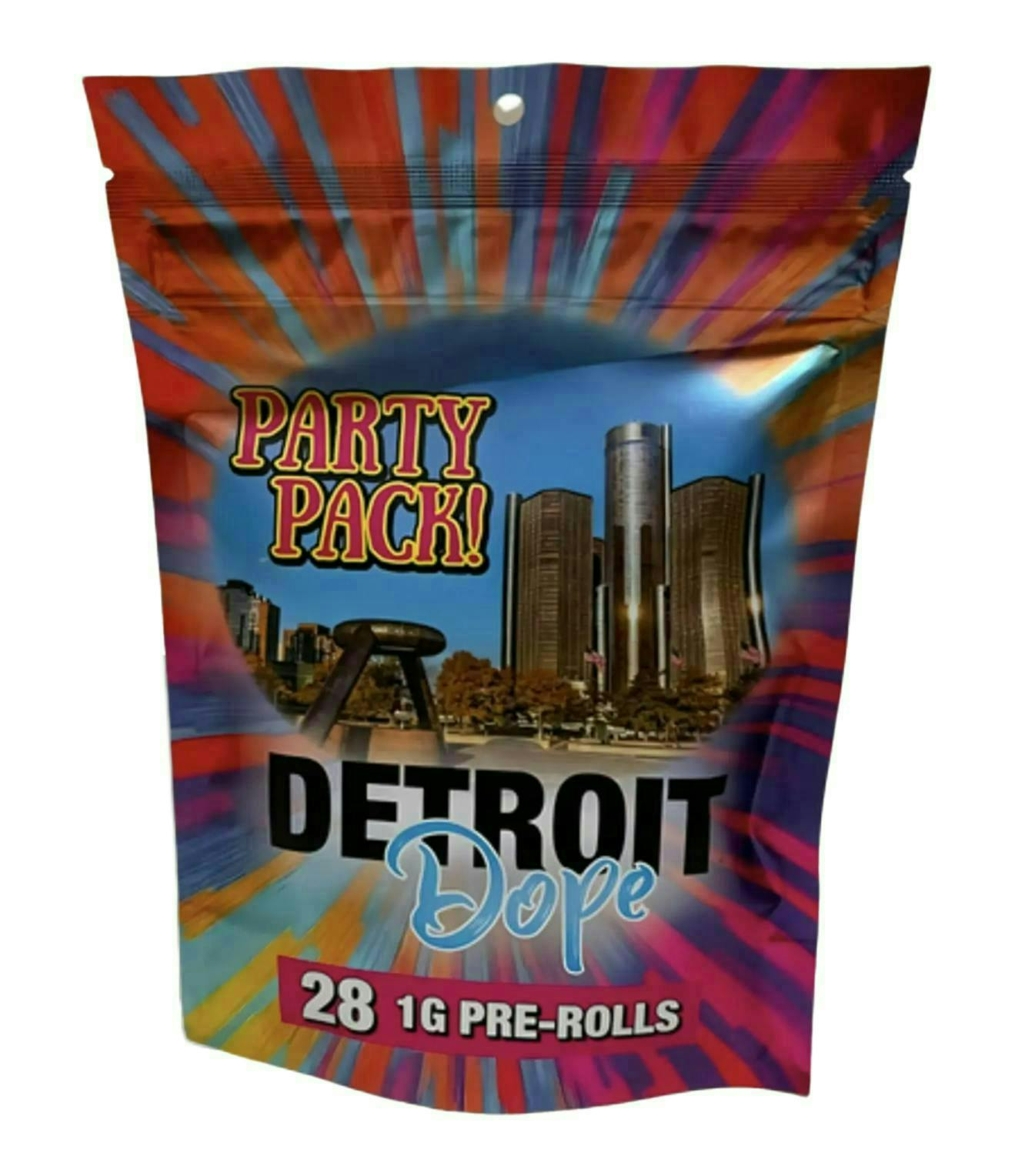 Detroit Dope | Grape Street | Party Pack Joints | 1g ea | 28pk