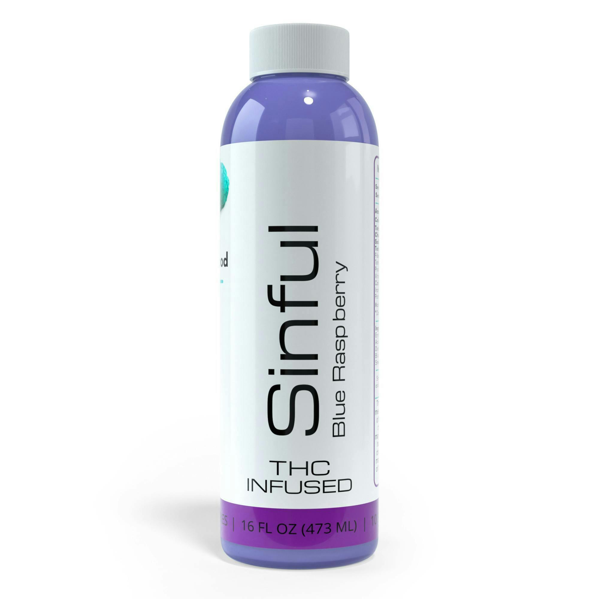 Blue Raspberry | Non-carbonated | 100mg | 16fl oz