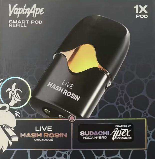 Vapin Ape x Apex | Sudachi | Live Rosin Smart Pod | .5g