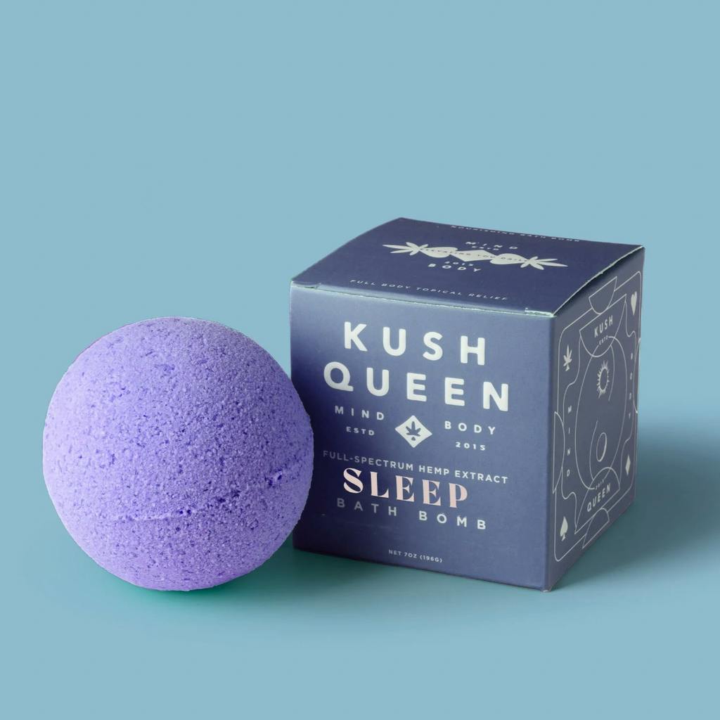Sleep | 2:1 Bath Bomb | Bath | THC:CBD 50mg:25mg | 7oz