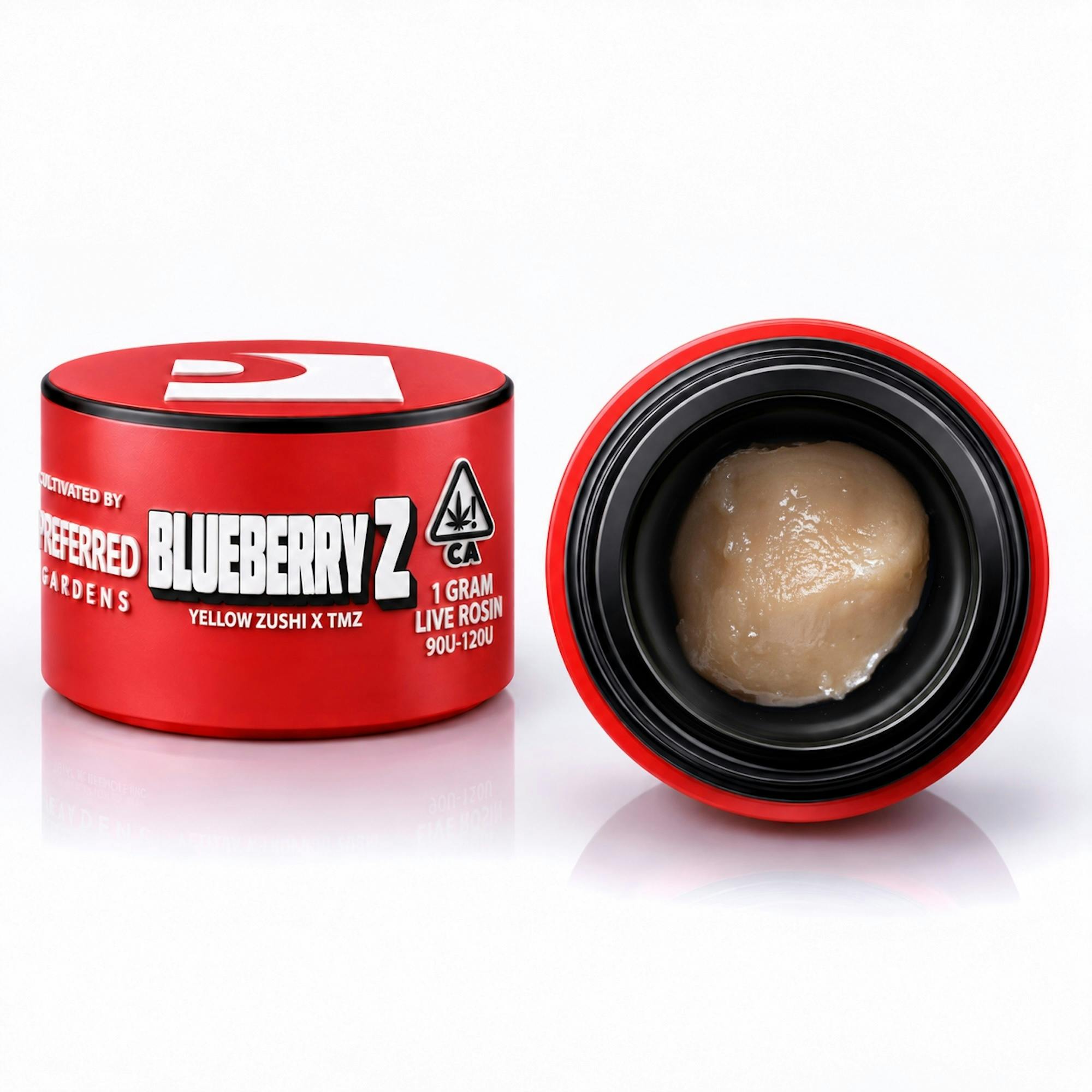 Blueberry Z | 1g | Live Rosin