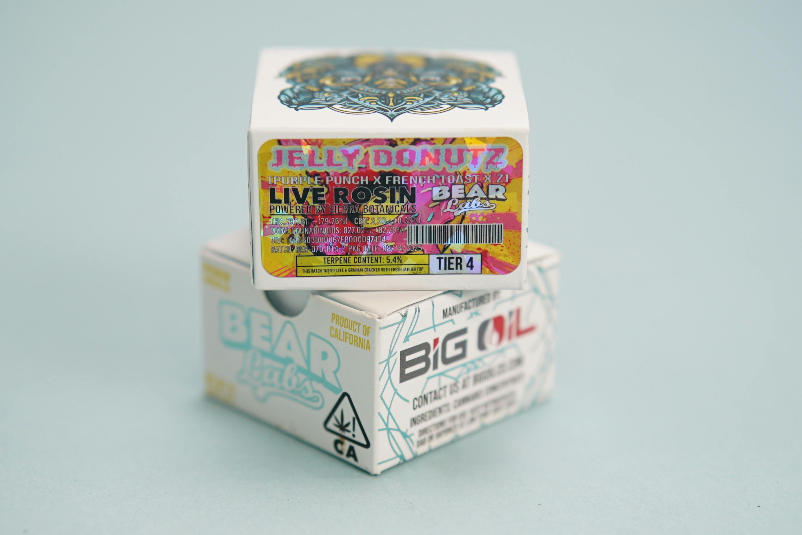 BEAR Labs - Jelly Donutz - Rosin Tier 4