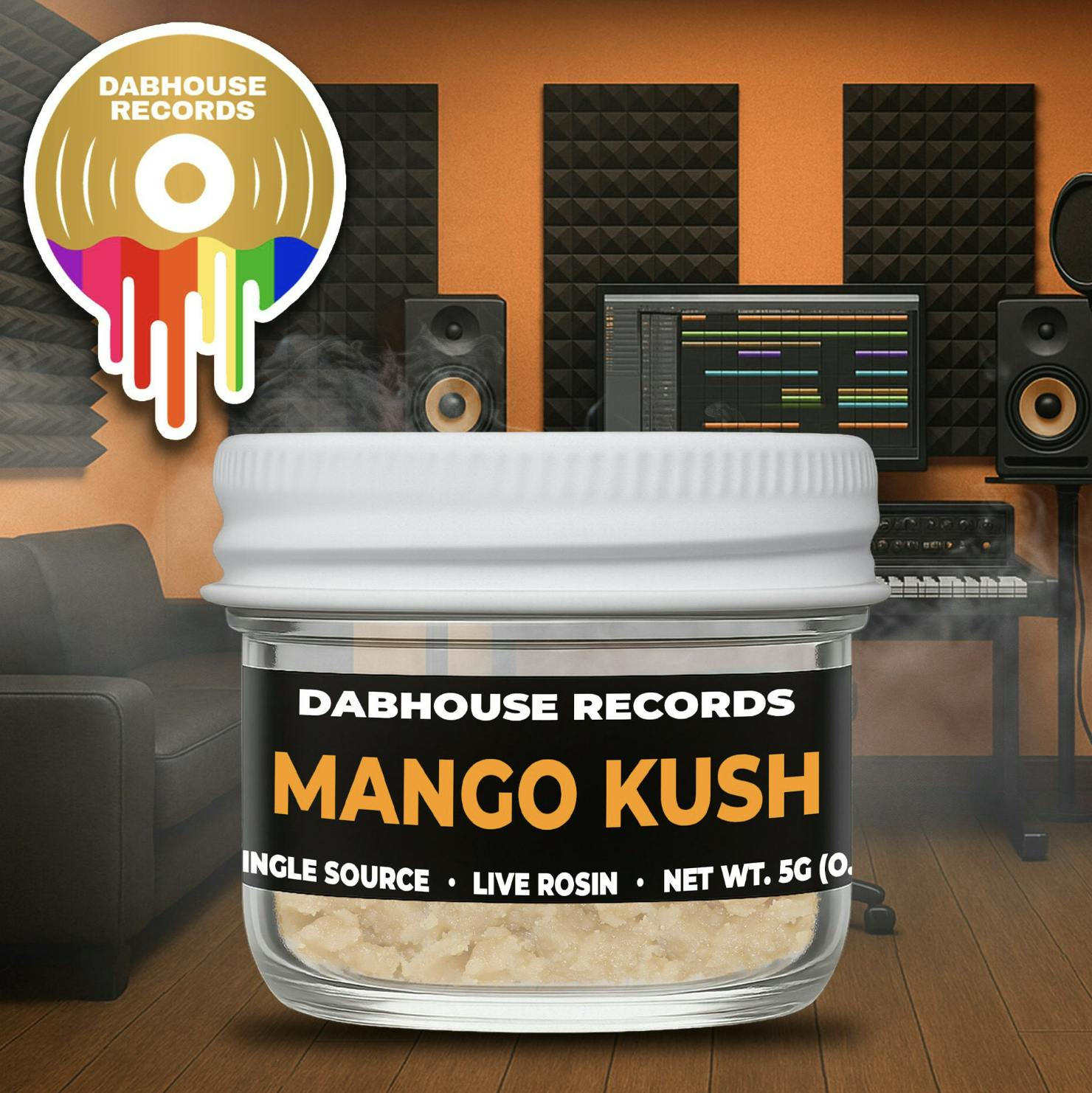 Mango Kush | Live Rosin | 5g