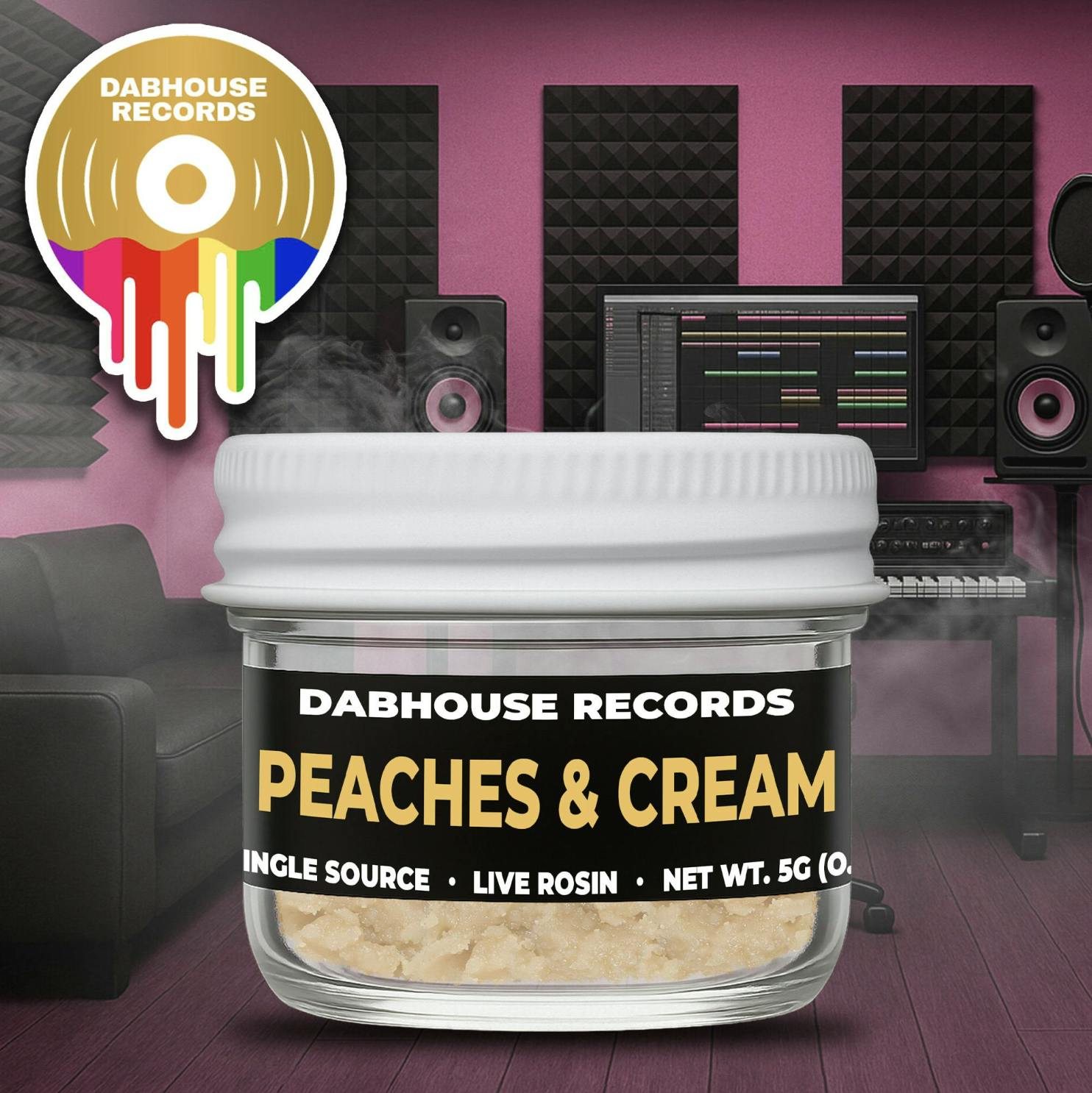 Peaches & Cream | Live Rosin | 5g
