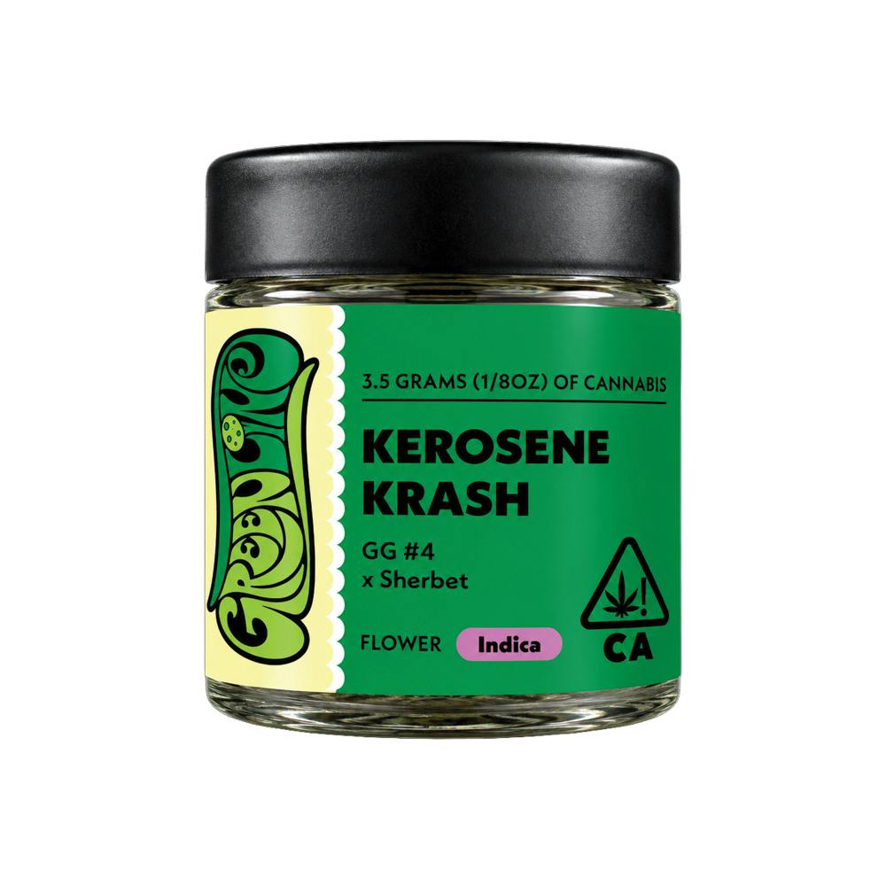 Kerosene Krash - 1/8 oz - Indoor - Indica Hybrid - 3.5g