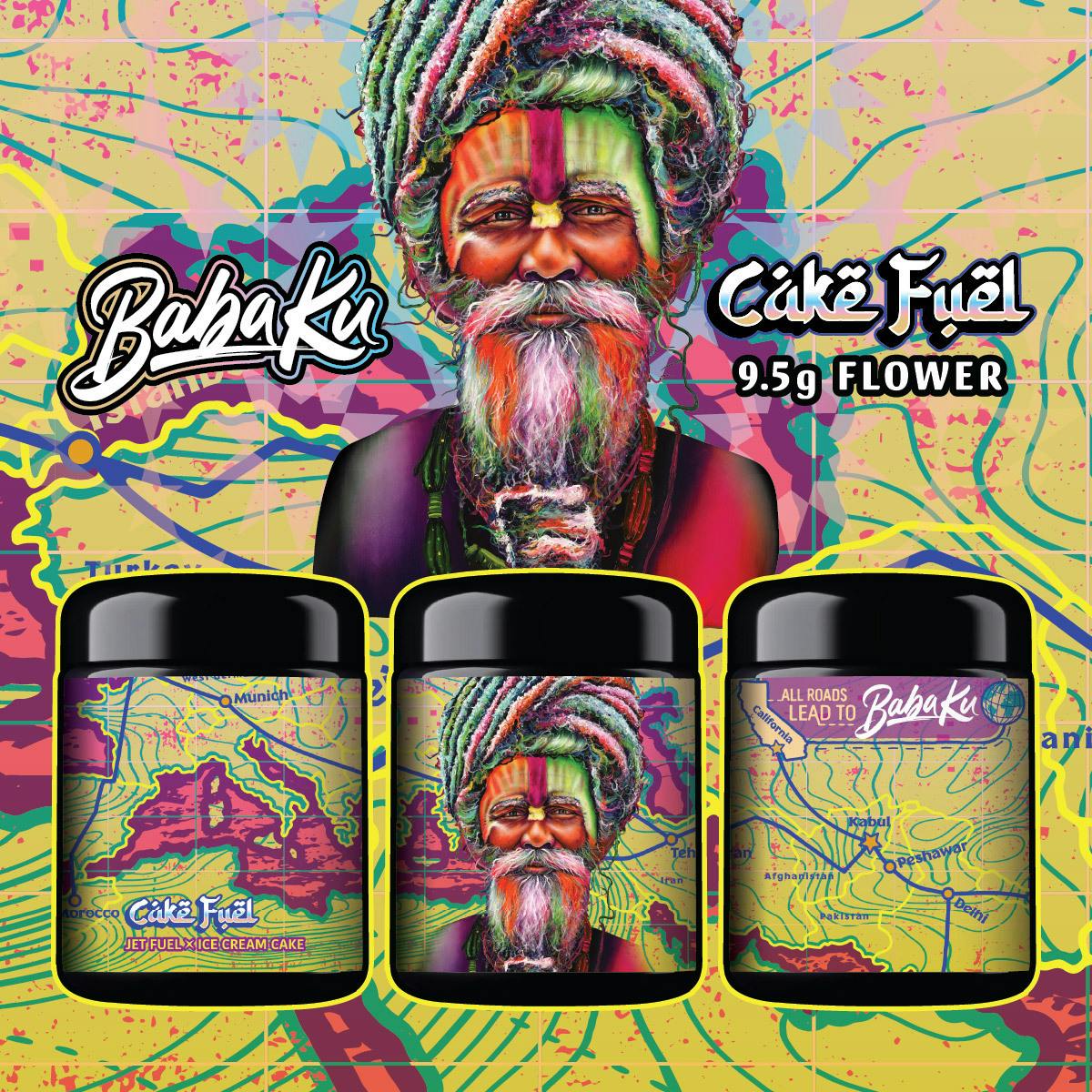 Baba Ku Farms | Cake Fuel | Big Buds | 9.5g