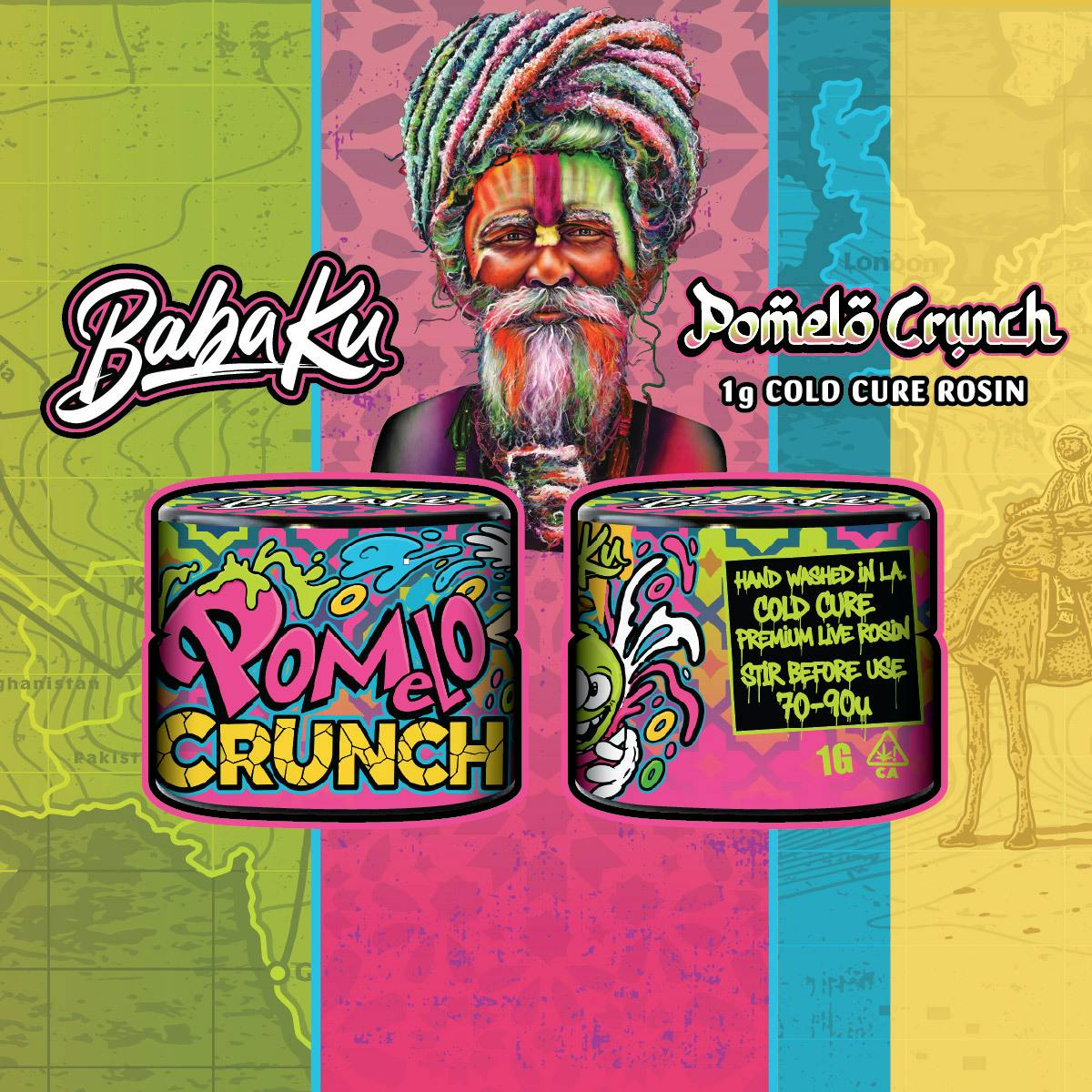 Baba Ku Farms | Pomelo Crunch | Cold Cure Rosin | 1g