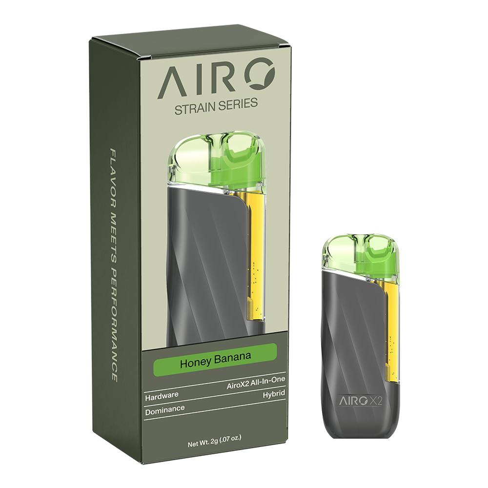 Strain Series | Honey Banana | AiroX2 Disposable | 2g