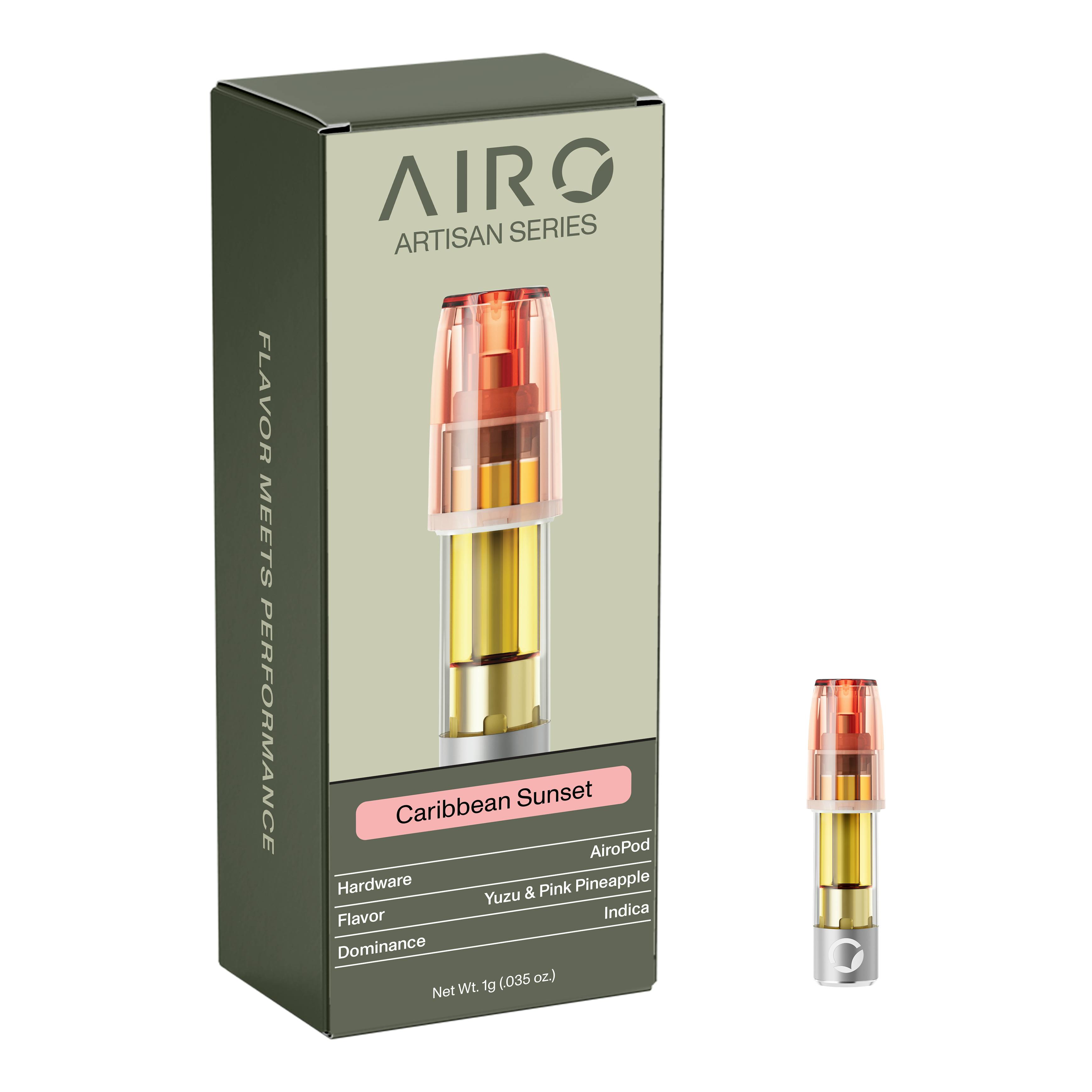 Artisan Series | Caribbean Sunset | AiroPod Cartridge | 1g