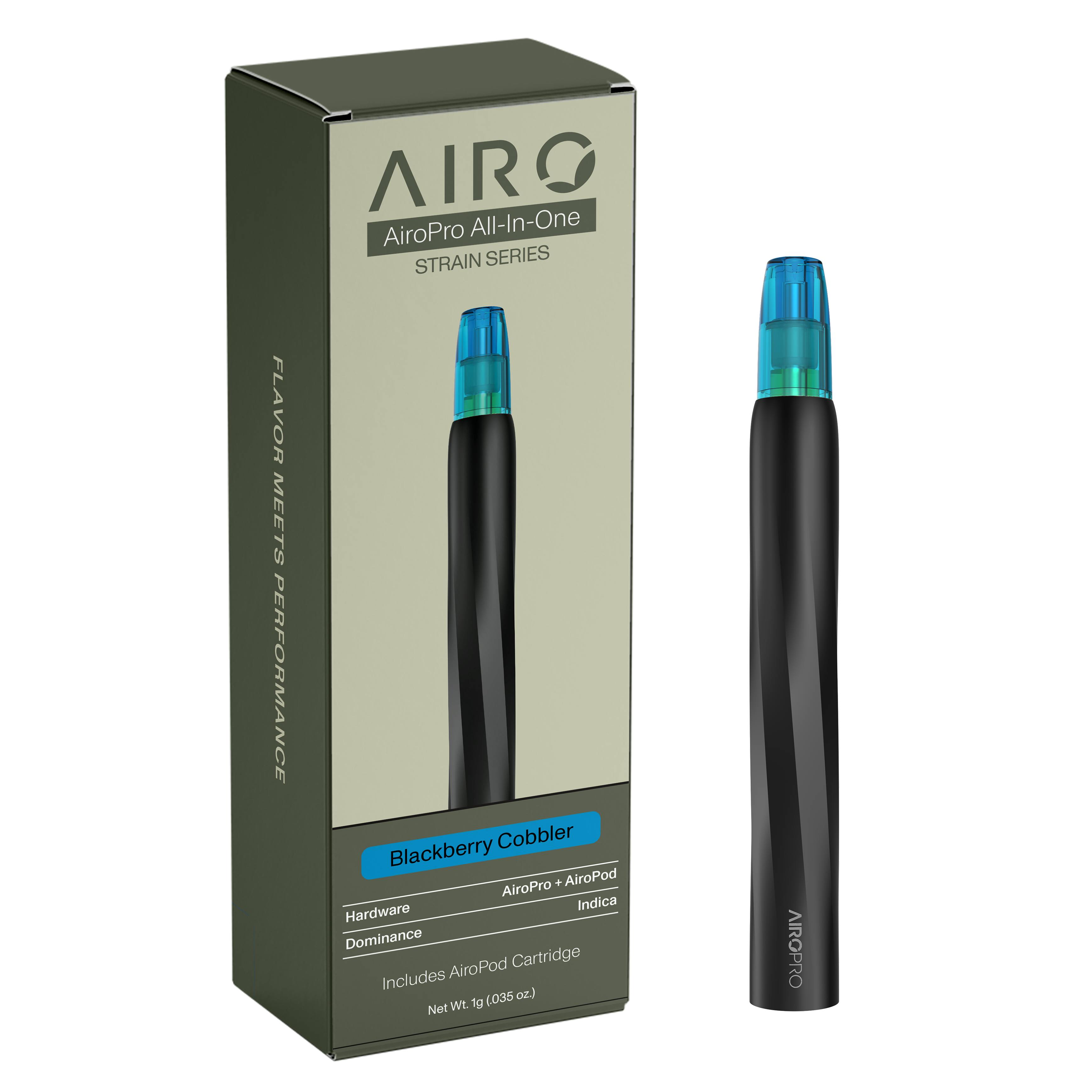 Strain Series | Blackberry Cobbler | AiroPod Cartridge Bundle | 1g
