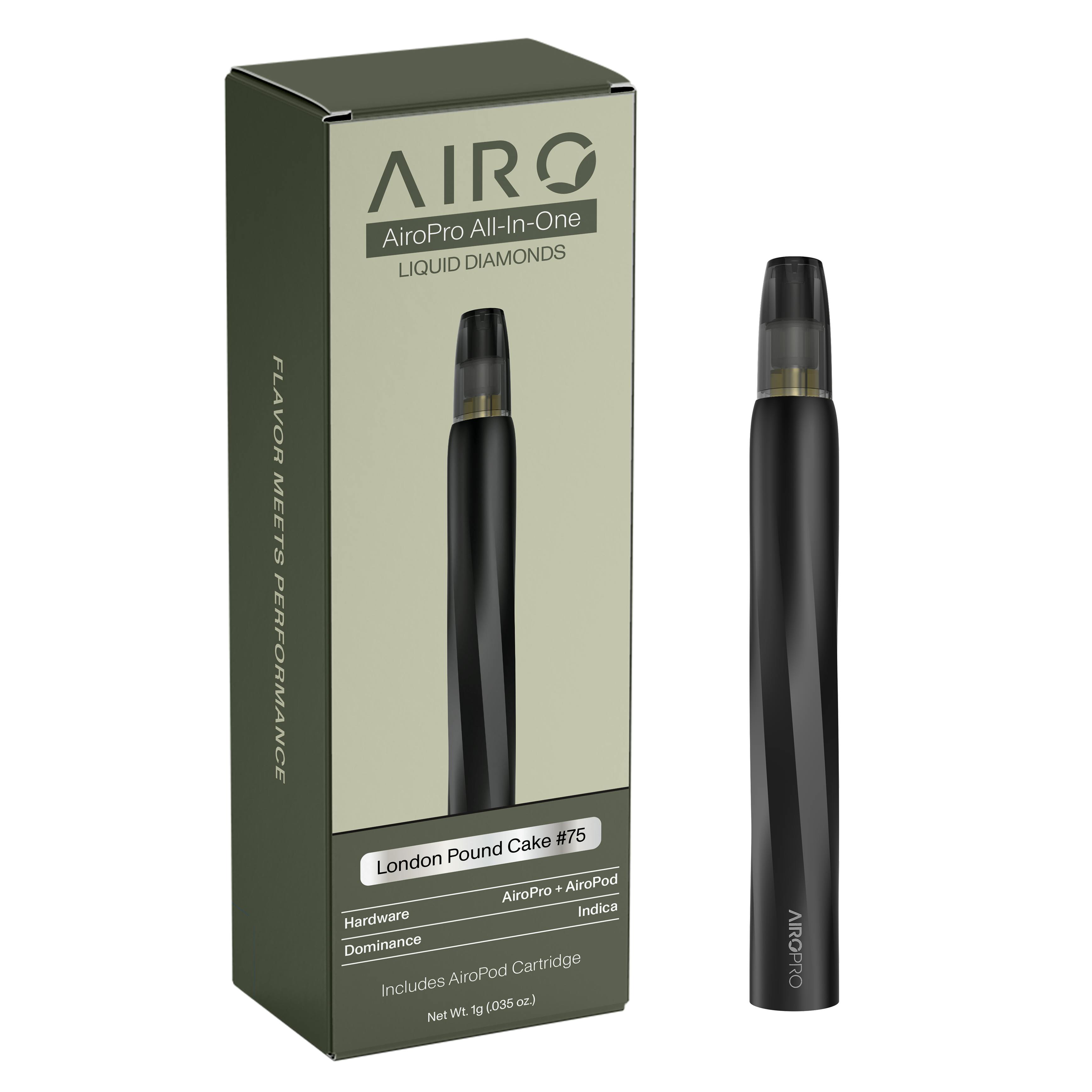 Liquid Diamonds | London Pound Cake #75 | AiroPod Bundle | 1g