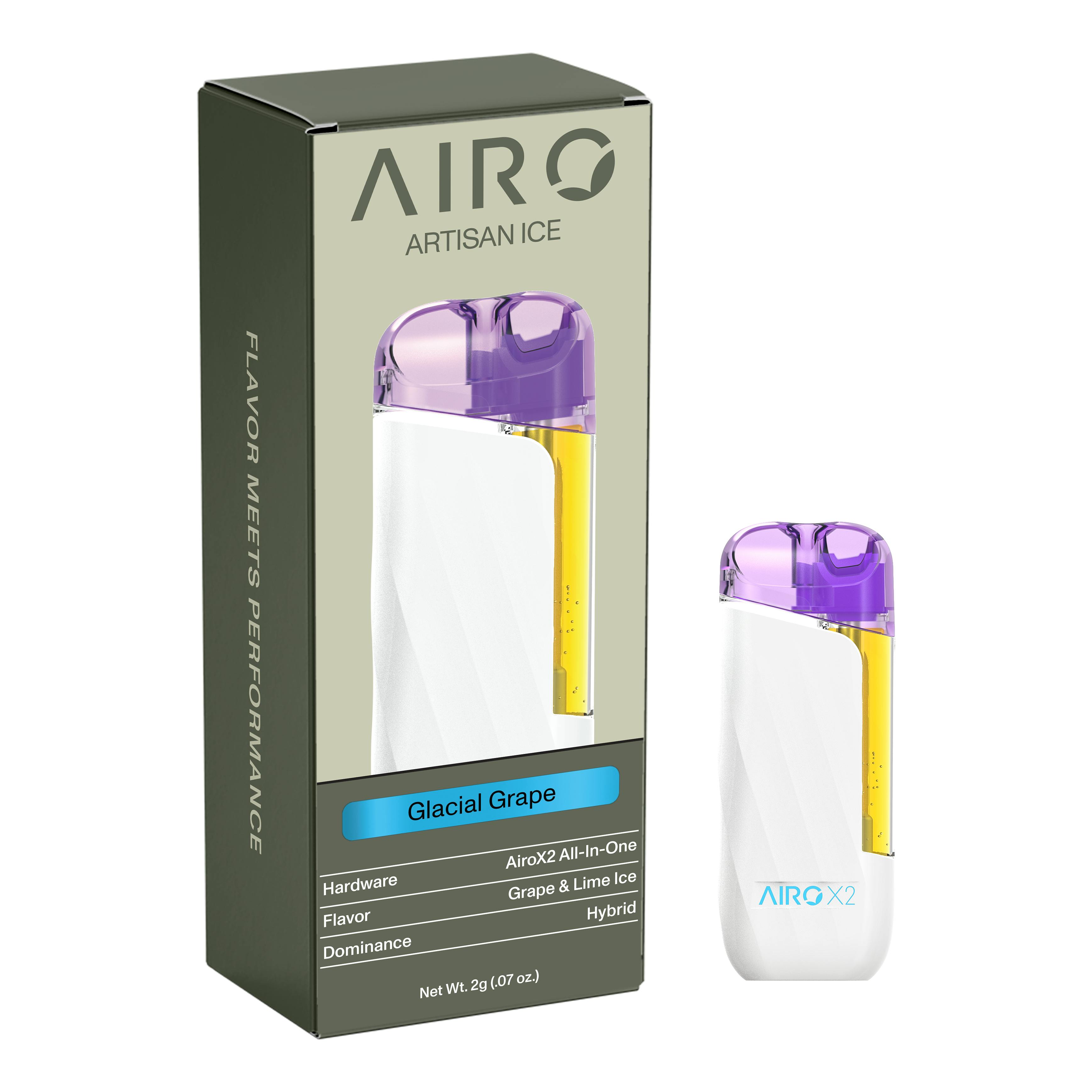 Artisan Ice | Glacial Grape | AiroX2 | 2g