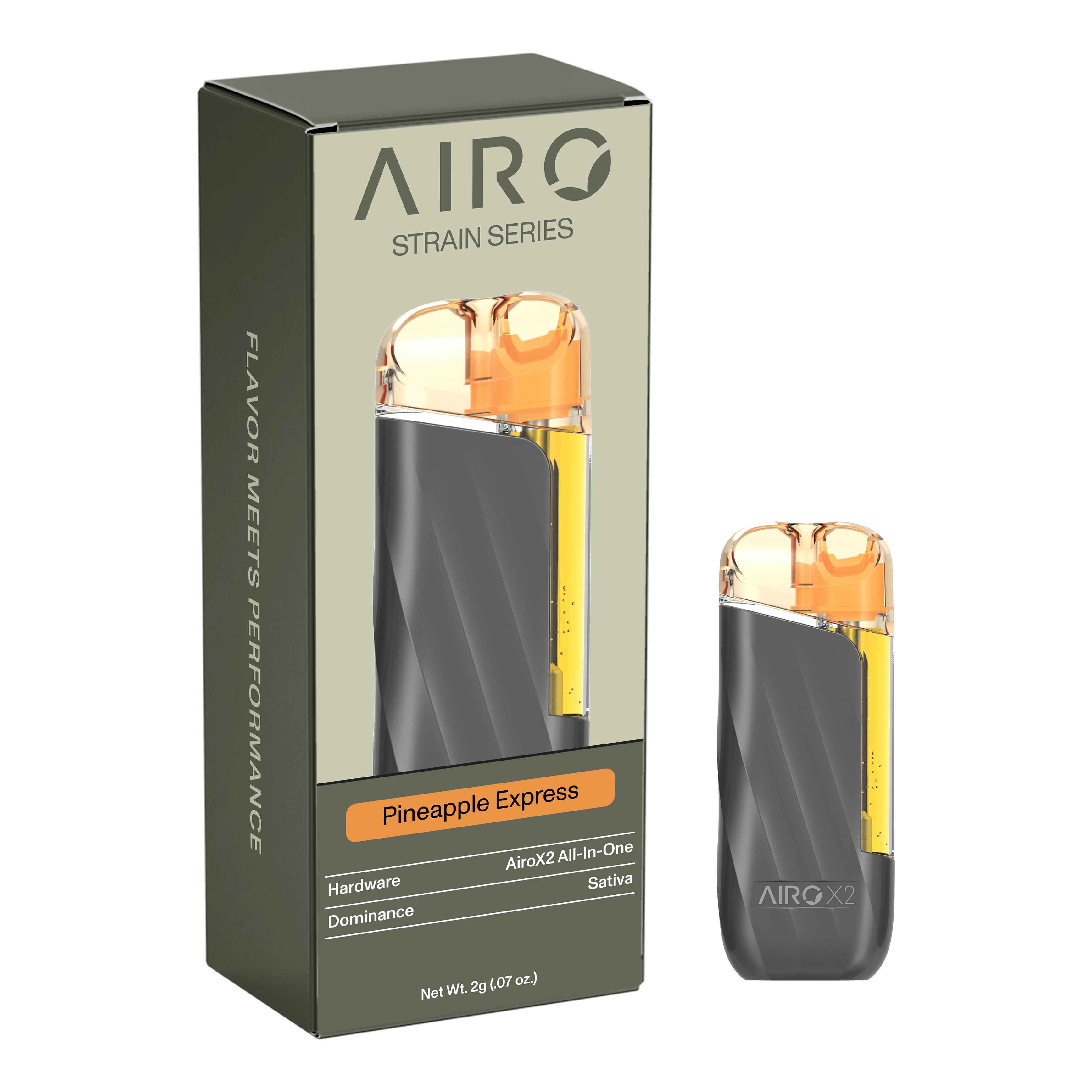 Strain Series | Pineapple Express | AiroX2 Disposable | 2g