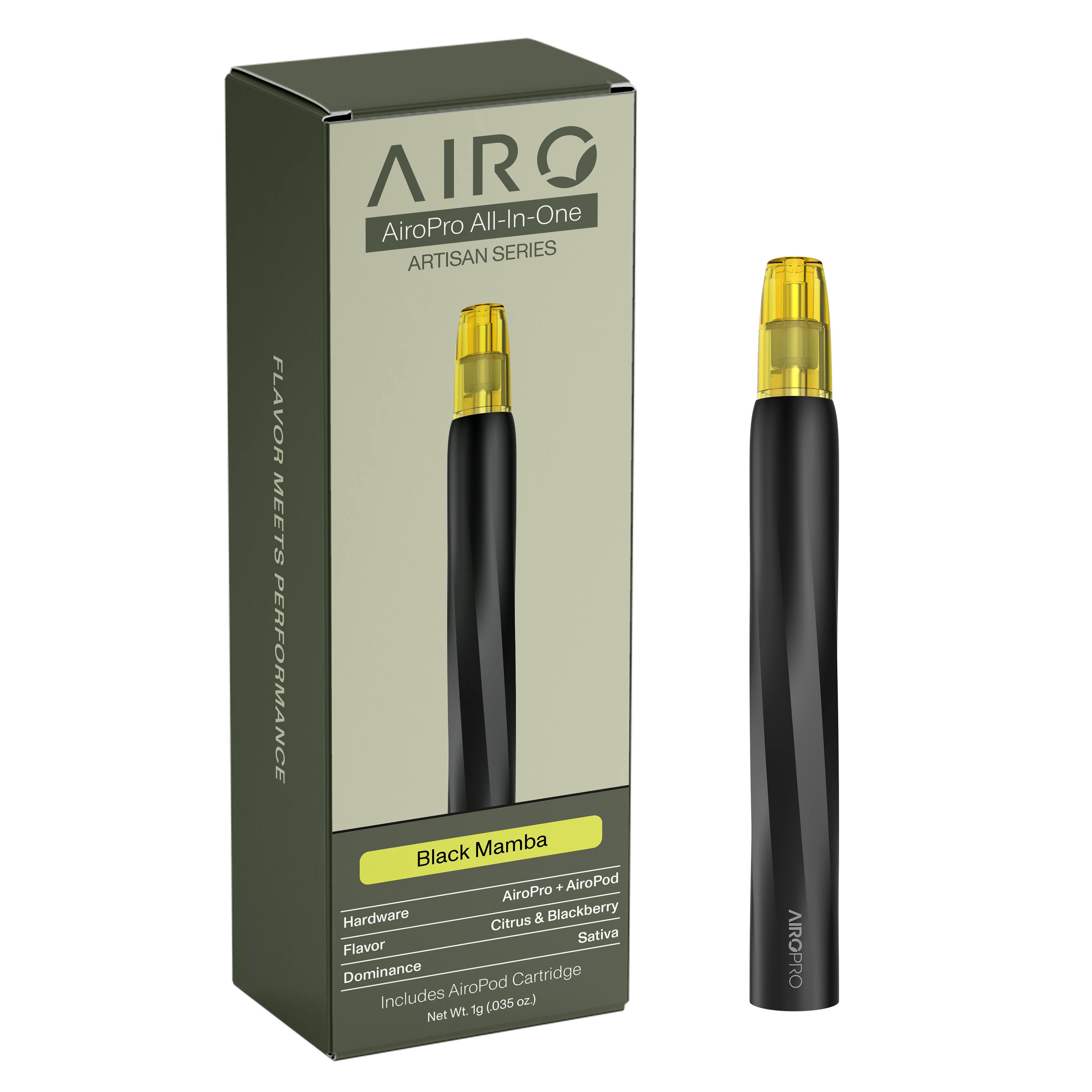Artisan Series | Black Mamba | AiroPod Cartridge Bundle | 1g