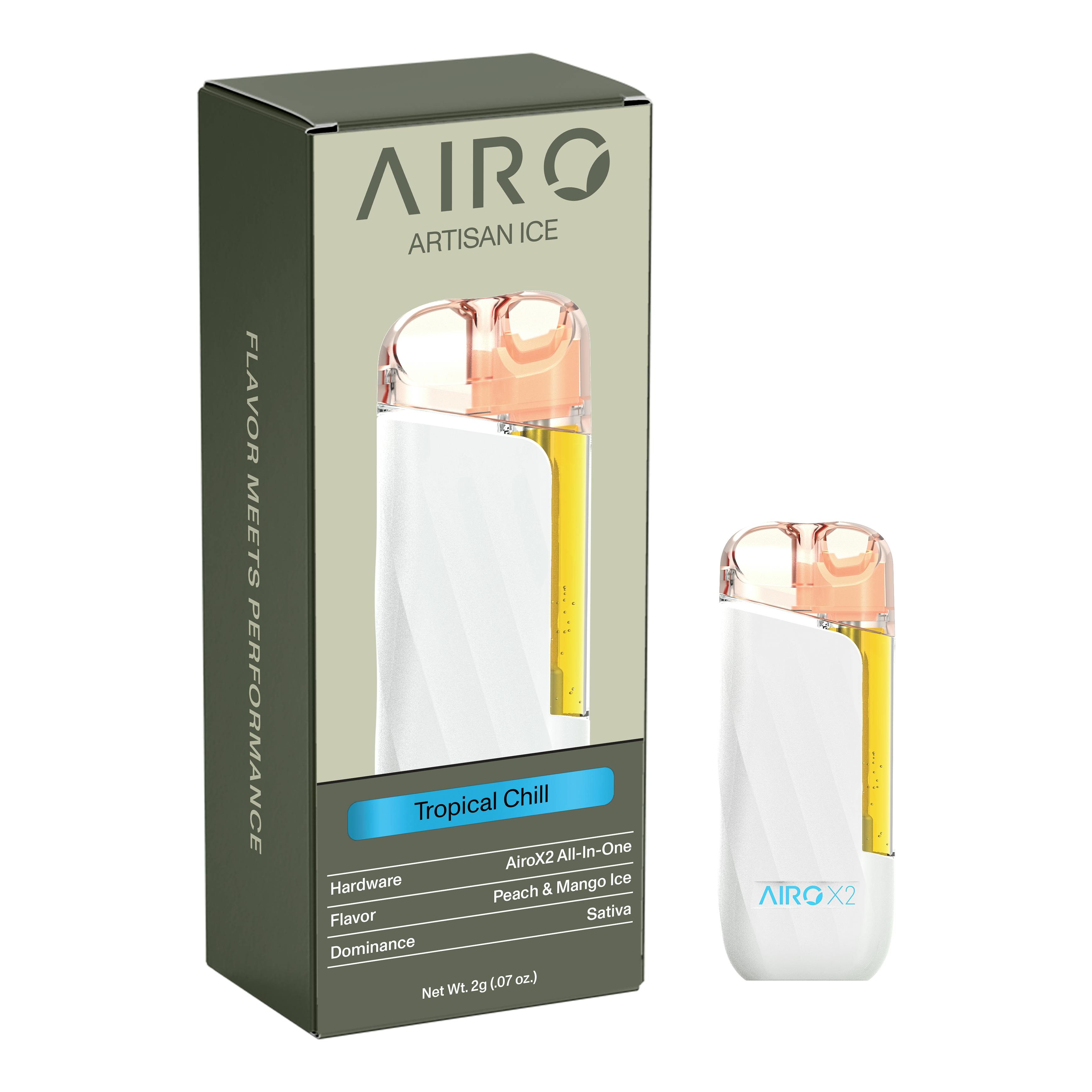 Artisan Ice | Tropical Chill | AiroX2 Disposable | 2g - Airo