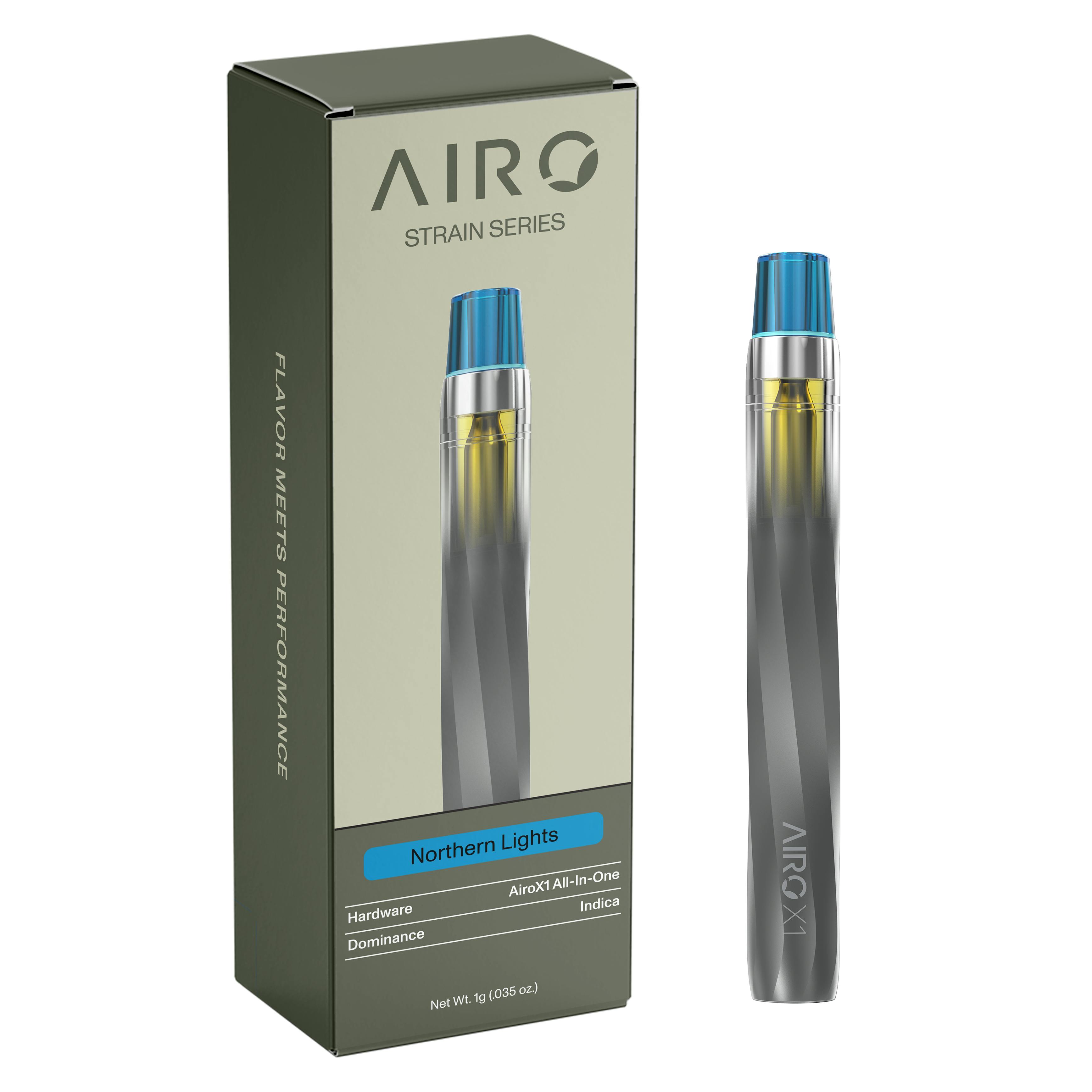 Strain Series | Northern Lights | AiroX1 Disposable | 1g