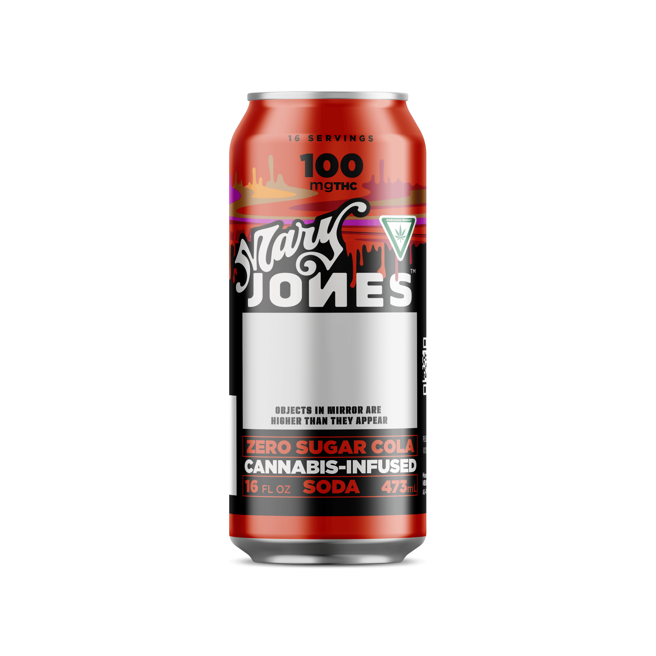 Zero Cola Soda | Carbonated | 10mg | 16fl oz