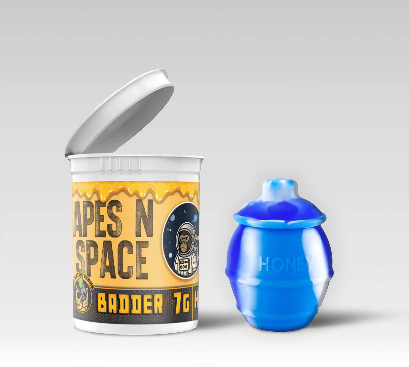 El Gato Concentrate 7g Honeypot - Apes N Space (Badder)