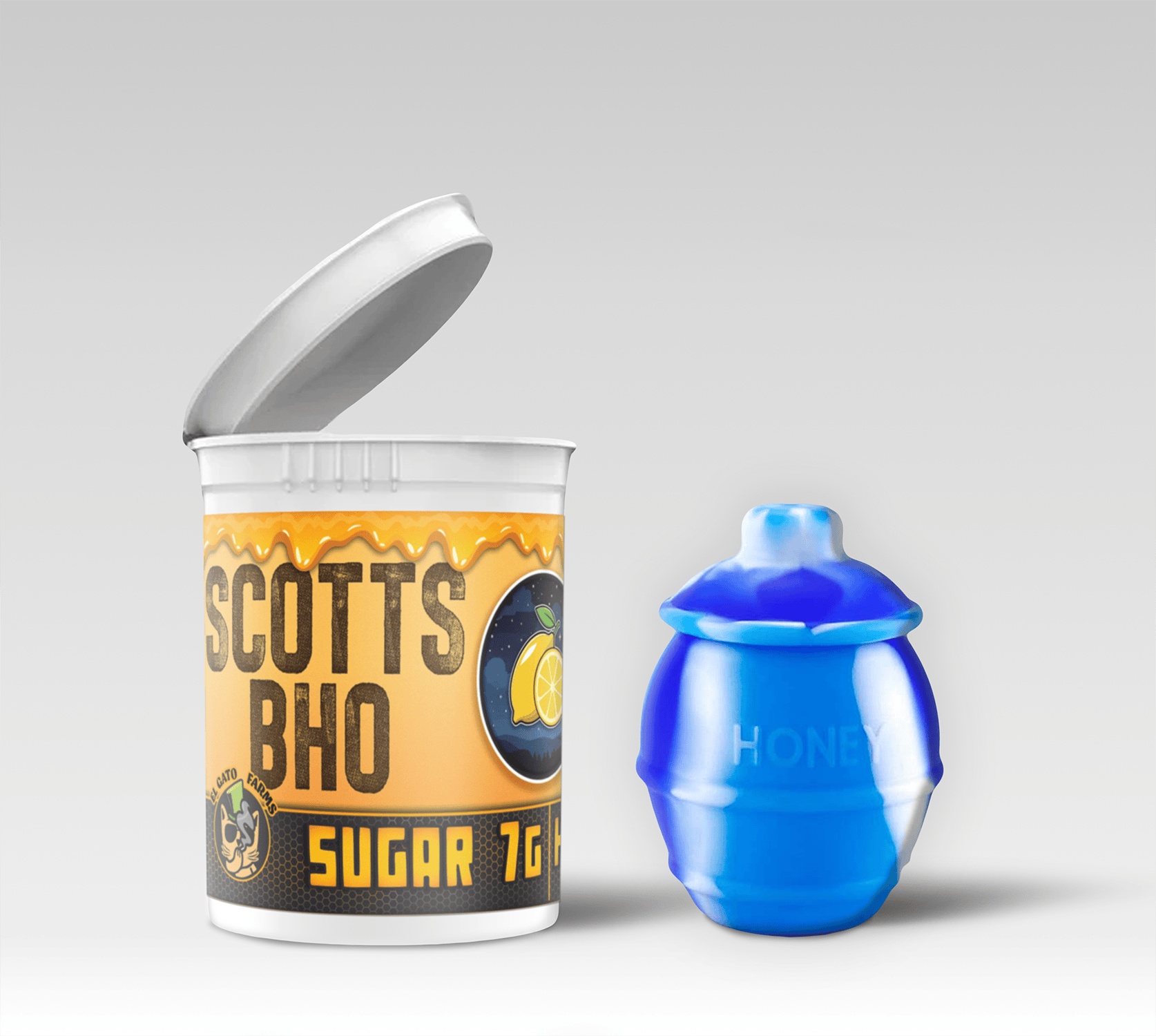 El Gato Concentrate 7g Honeypot- Scotts BHO (Sugar)