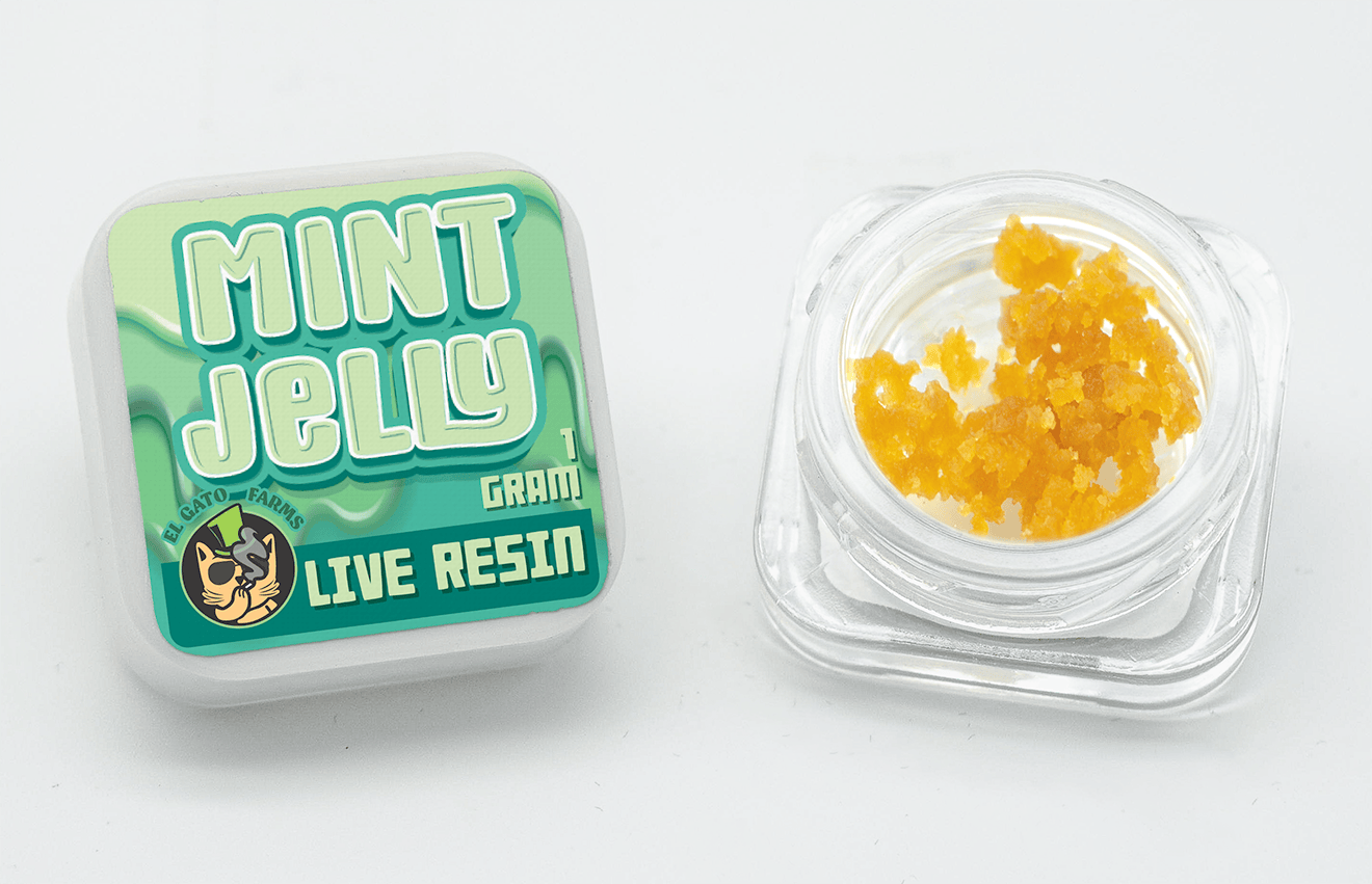 El Gato Concentrate 1g Live Resin - Mint Jelly