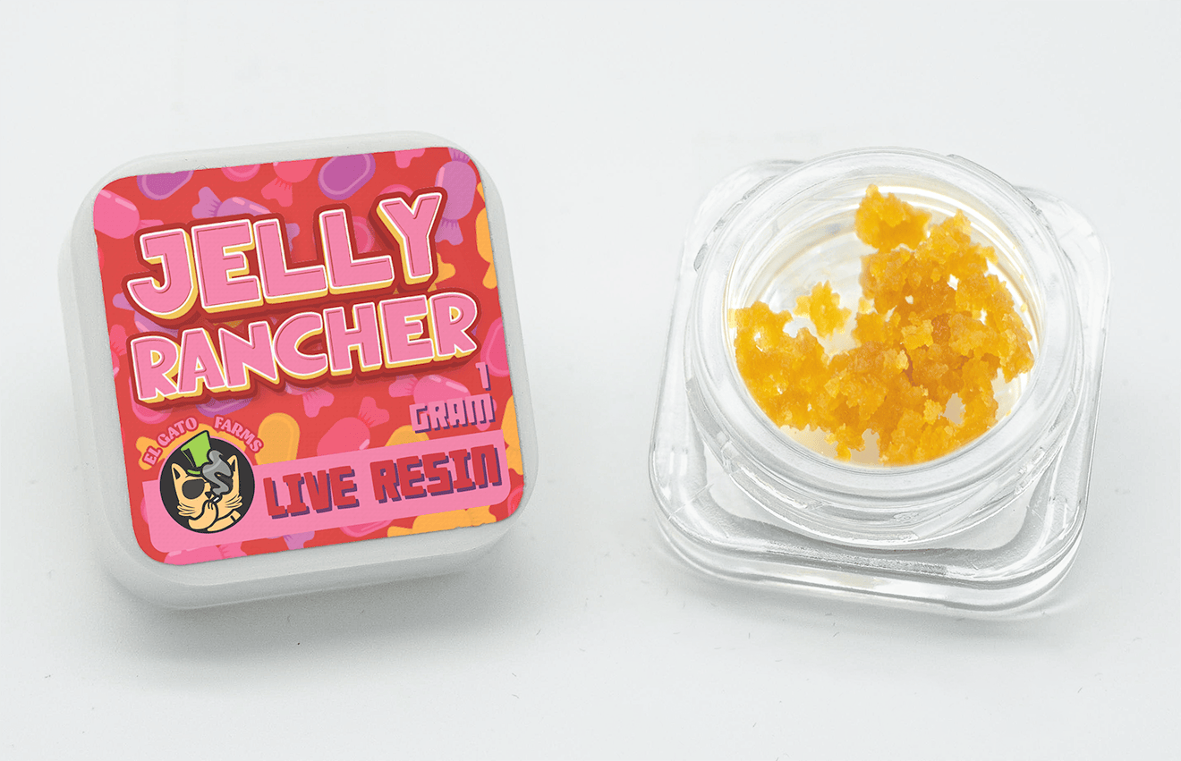 El Gato Concentrate 1g Live Resin - Jelly Rancher