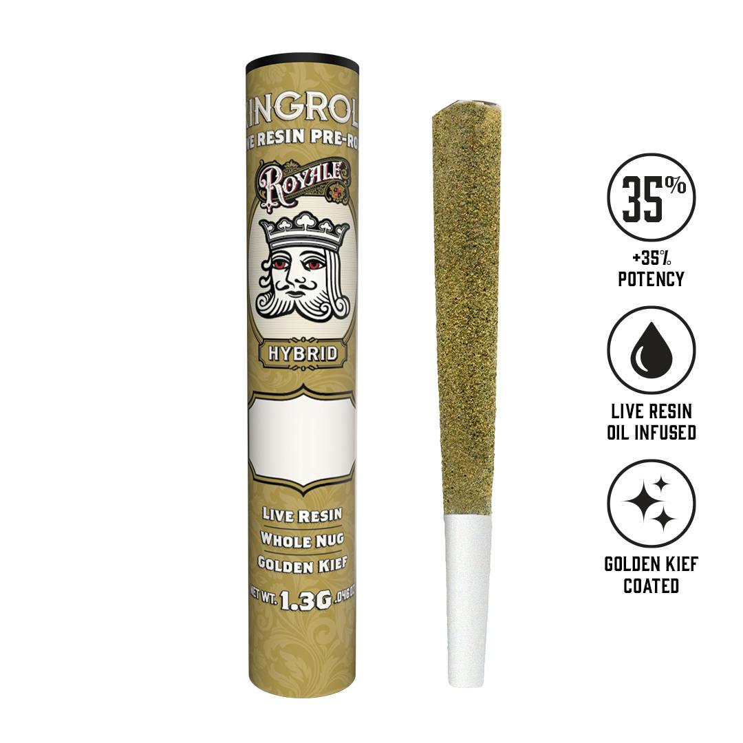 Kingroll Royale | Strawnana *new packaging* | Infused Joint | 1.3g