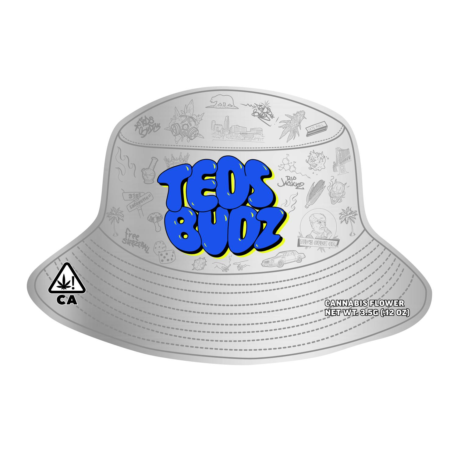 Teds Budz | Platinum Z | 3.5g