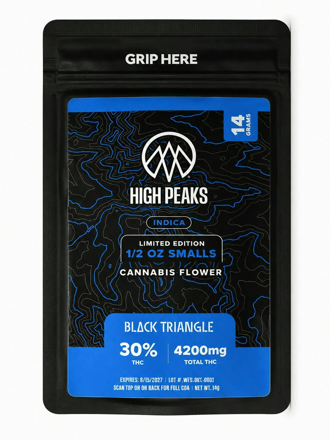Black Triangle | Smalls | 14g by High Peaks