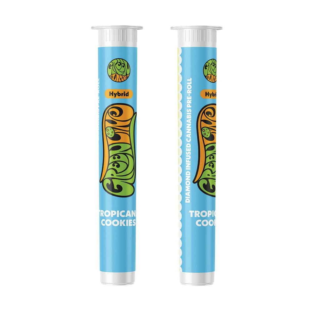 Tropicana Cookies - Diamond Infused - Indoor Flower Pre-Roll - Hybrid - 1g