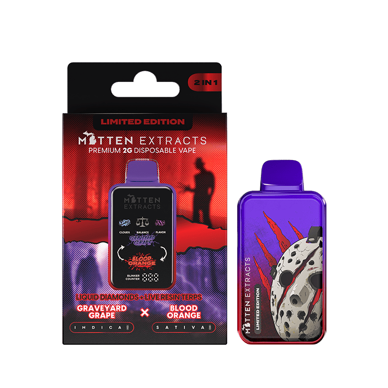 Graveyard Grape X Blood Orange 2 in 1 Disposable Vape | 2G