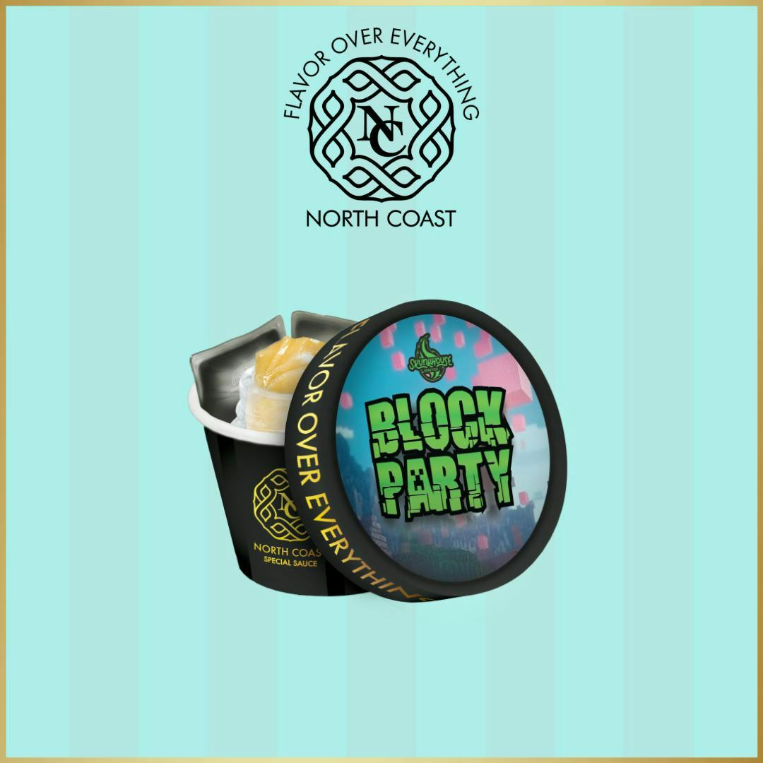 North Coast x Skunk House | Special Sauce | Block Party | Tier 3 Rosin | 1g