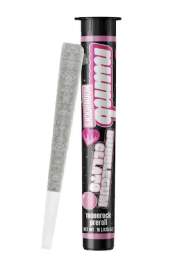 Bubblegum Gelato | Moon Rocks Infused Joint | 1.0g