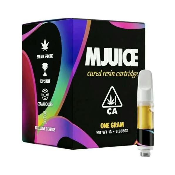 Mjuice - Grape Gasolina Cured Resin Cartridge 1g