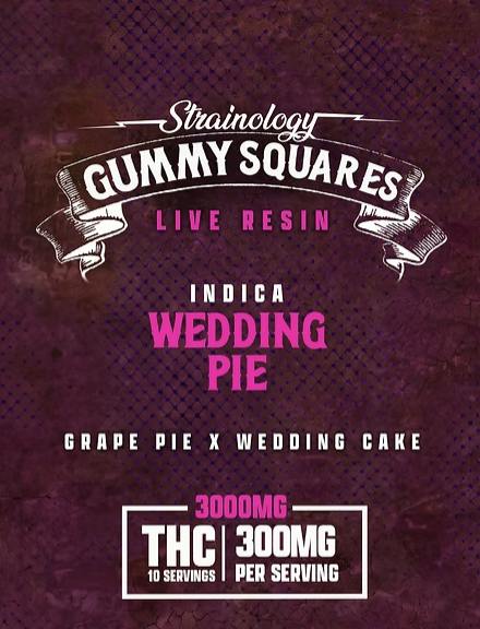 Wedding Cake | Live Resin Gummies | 3000mg | 10ct | 300mg/ea