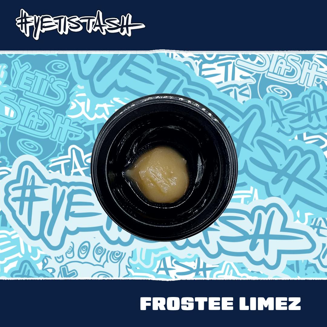 Yetistash | Frostee Limez | Live Rosin | 1G Jar