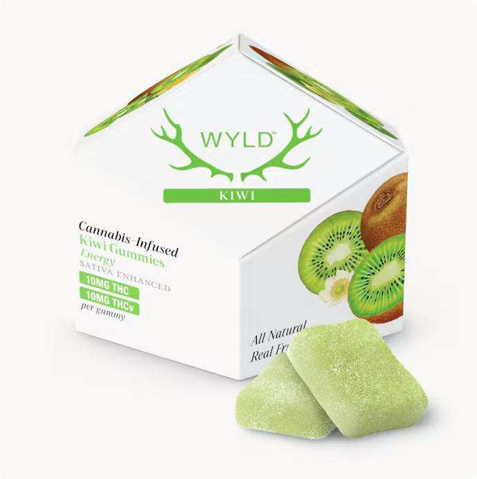 Kiwi 1:1 THC:THCv Gummies | 100mg | 10ct | 10mg/ea