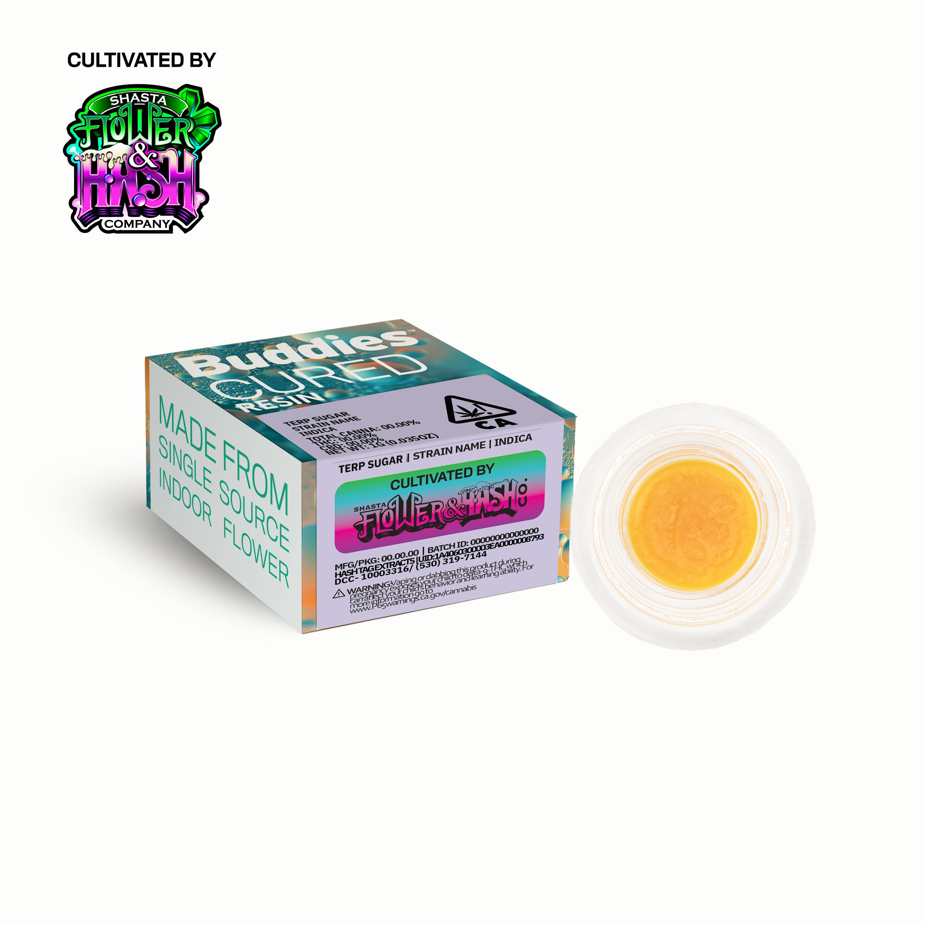 Cured Resin Terp Sugar | 1g Dab | Purple Chem (I)
