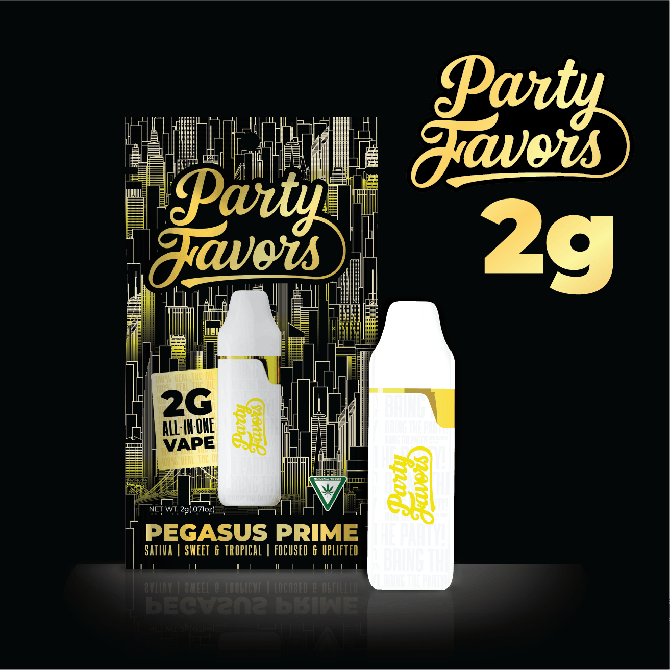 Pegasus Prime | Disposable | 2g