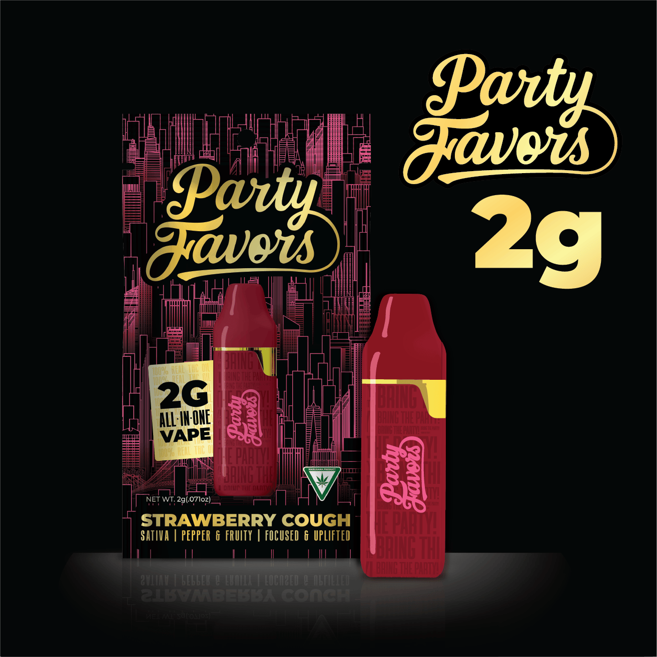 Strawberry Cough | Disposable | 2g