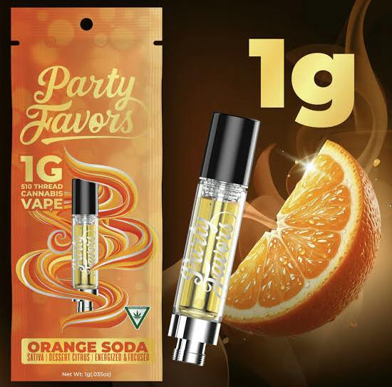 Orange Soda | Cartridge | 1g by Party Favors