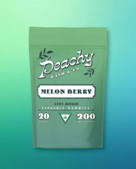 Melon Berry Live Rosin Gummies | 200mg | 20ct | 10mg/ea