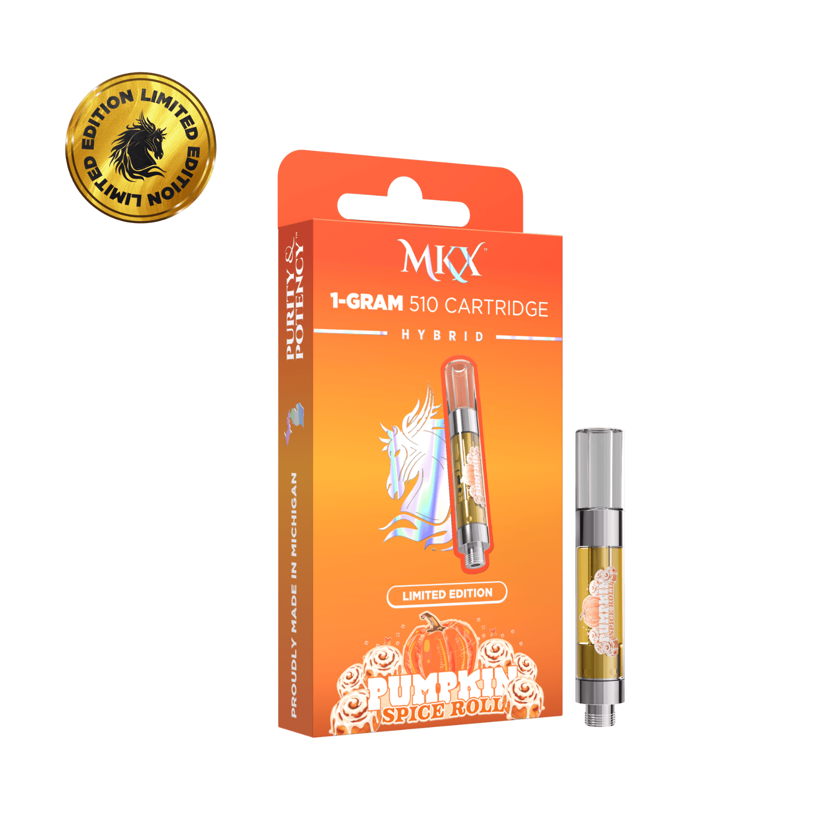 Limited Edition Fall Rollz | Pumpkin Spice Roll | Cartridge | 1g