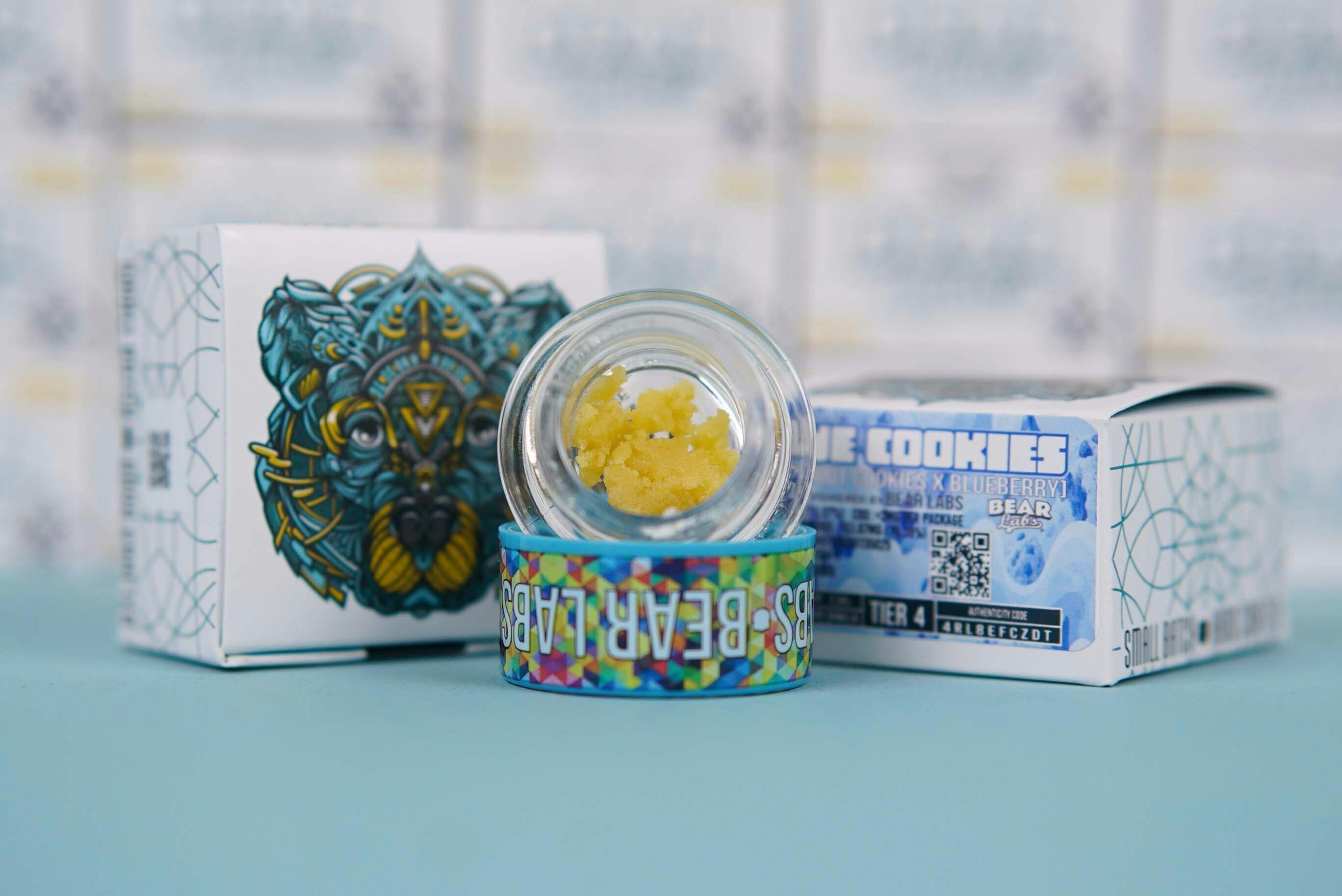 BEAR Labs - Blue Cookies - Cured Resin Budder Tier 4