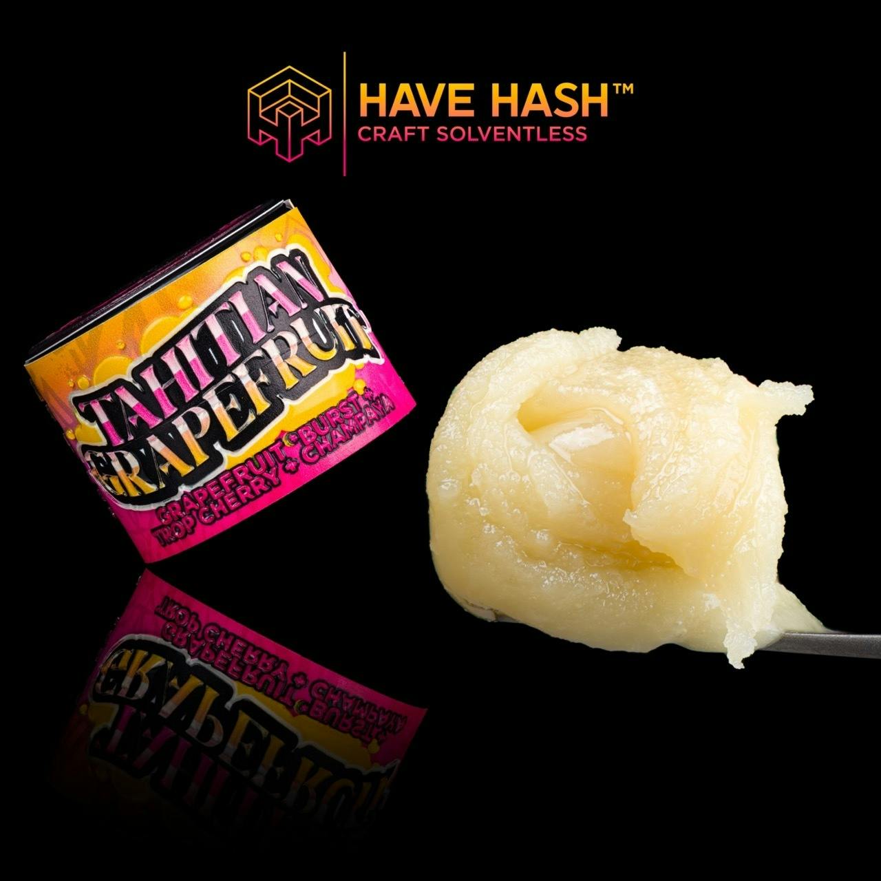 Tahitian Grapefruit Live Rosin – Tier 2 (Booney Acres)